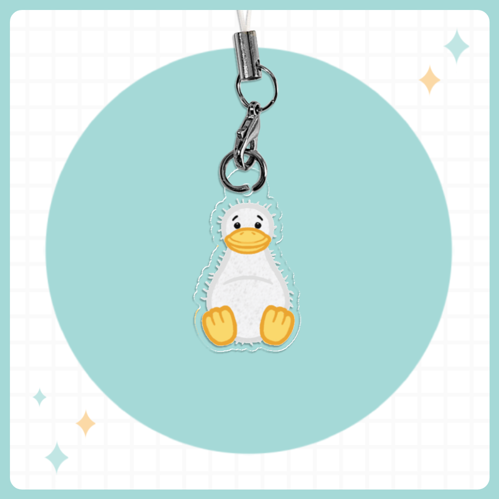 Google Acrylic Phone Charm