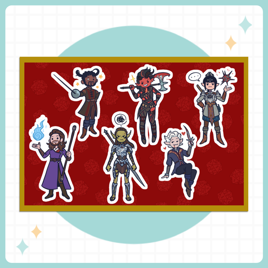 BG3 Sticker Sheet