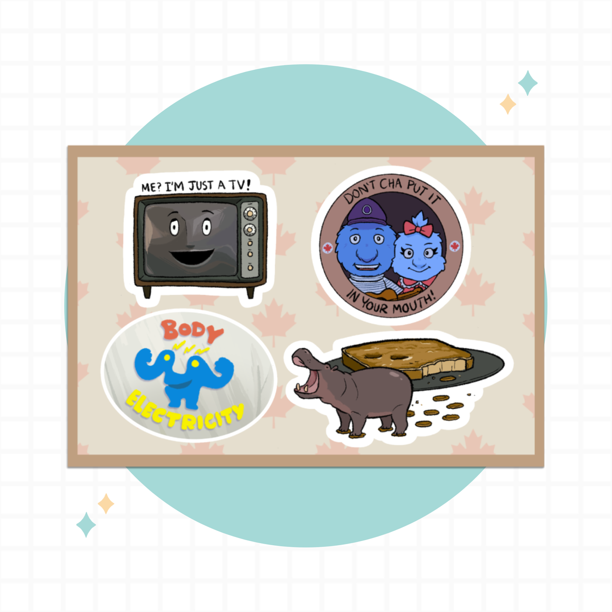CCA Sticker Sheet