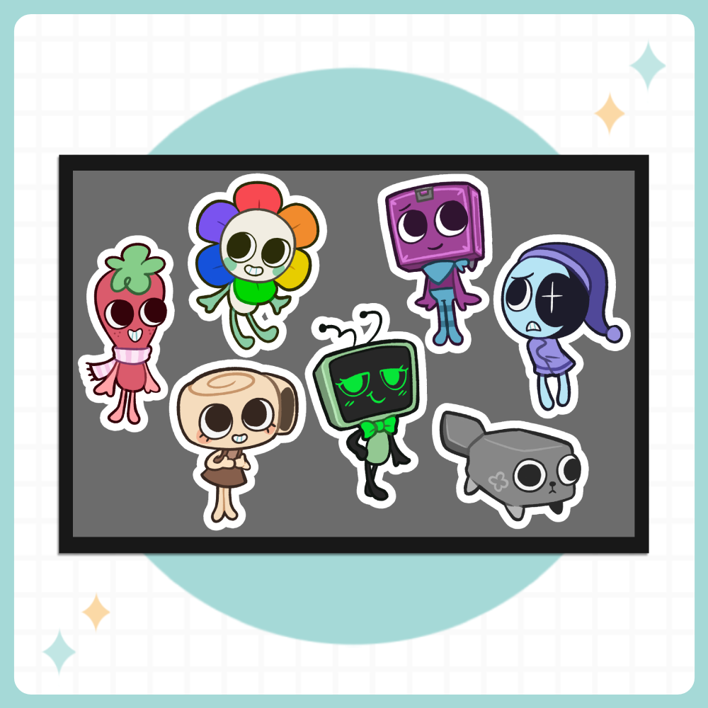 Dandy Sticker Sheet