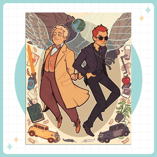 Aziracrow Duo Art Print