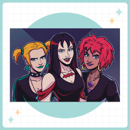Hex Postcard Print