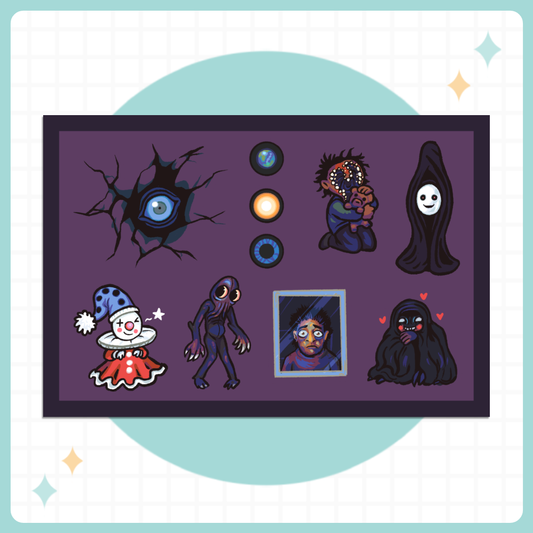Look Outside Sticker Sheet