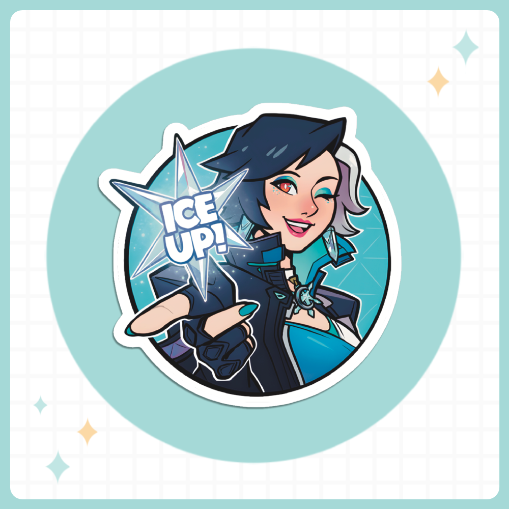 Luna Ice Up Sticker