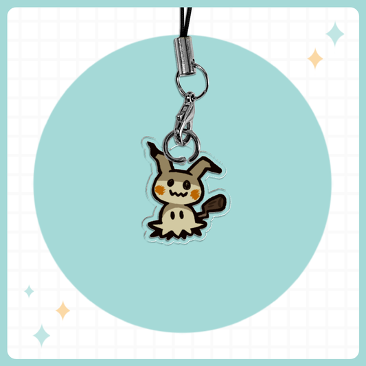 Mimic Acrylic Phone Charm