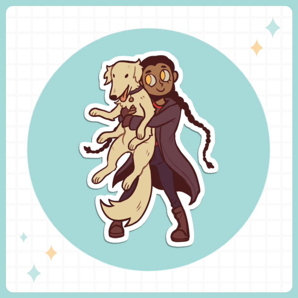 Nona & Noodle Sticker