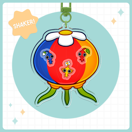 Pik Onion Acrylic Shaker Charm