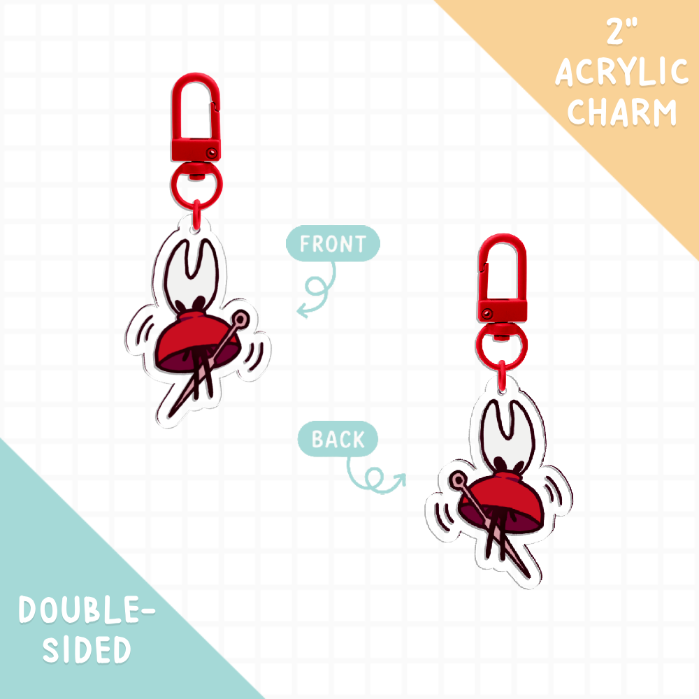 Hornet Float Acrylic Phone Charm