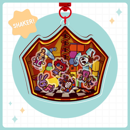 Amazing Circus Shaker Charm