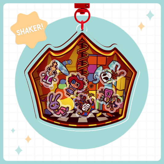 Amazing Circus Shaker Charm