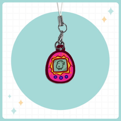 Mini Tama Acrylic Phone Charm