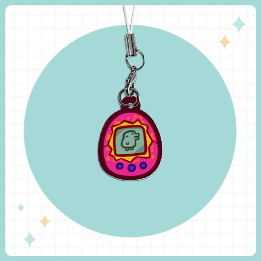 Mini Tama Acrylic Phone Charm