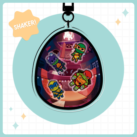 Rise Turtles Shaker Charm