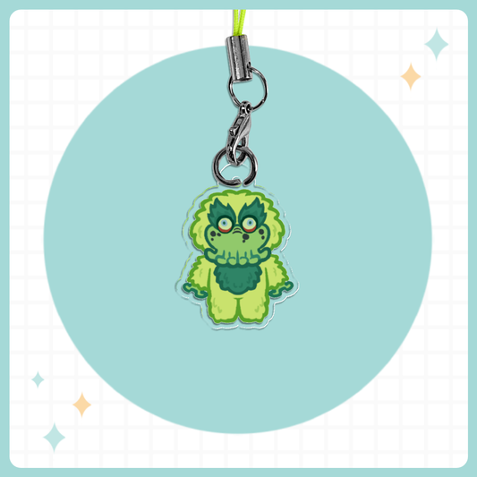Wiggly Acrylic Phone Charm